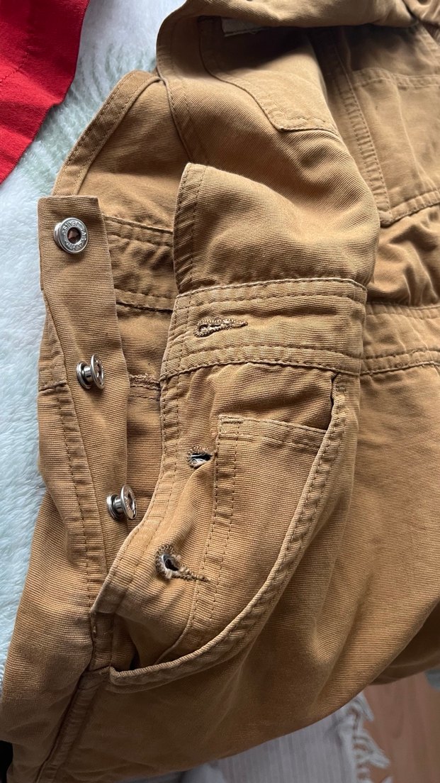 Kadın Kahverengi Askılı Midi Tulum - Görsel 4