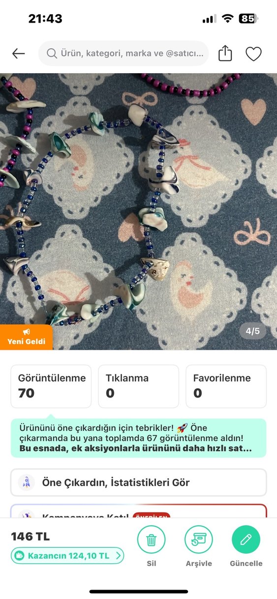 Bohem Çok Renkli Boncuklu Nakışlı Halhallar - Görsel 4