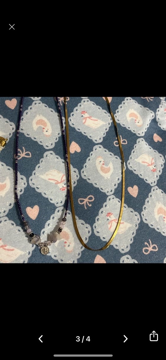 Bohem Tarzda Çok Renkli Boncuklu Midi Kolye - Görsel 3