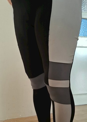 Nike Gri Spor Midi Tayt