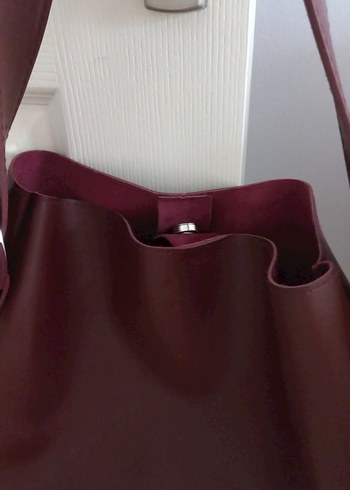 Bordo Kadın Çanta - Görsel 2