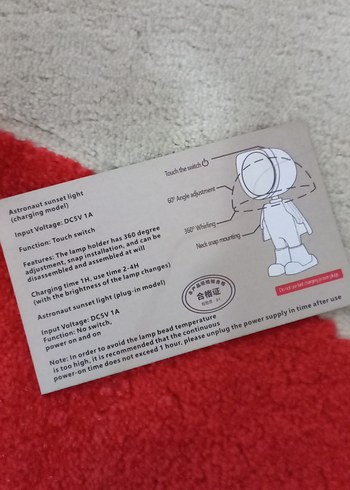 Sunset lamp(kutulu) - Görsel 2