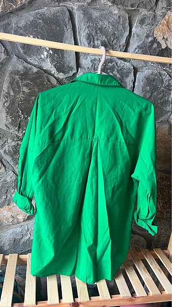 36 Beden Yeşil gömlek