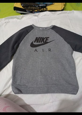 Nike Gri Erkek Çocuk Sweatshirt