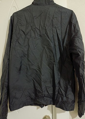 Erkek Siyah Nike Fermuarlı Yağmurluk - Görsel 3