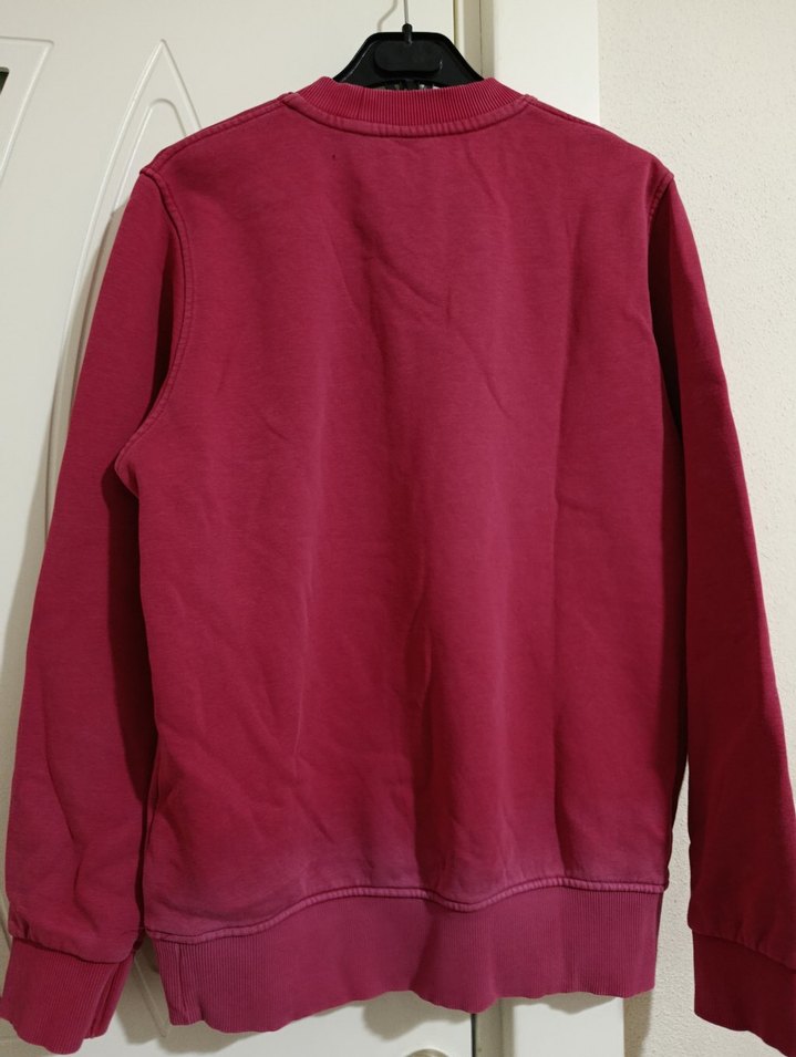 Bordo Kadın Sweatshirt Uzun Kollu - Görsel 2