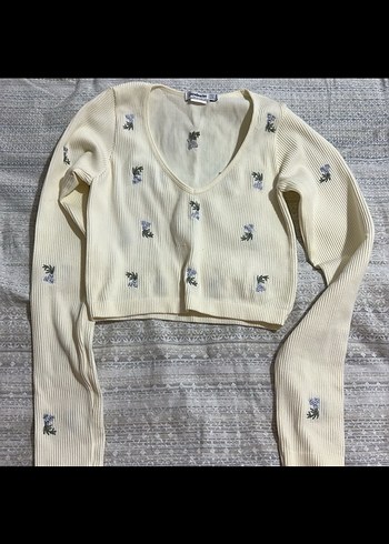 İşlemeli şık crop