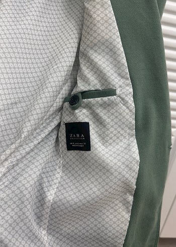 Düğmeli Yeşil Erkek Ceket - Görsel 8