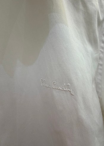 Beyaz Düğmeli Klasik Erkek  Gömlek - Görsel 2