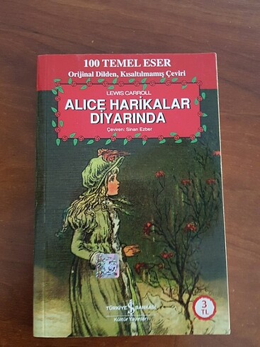 Kitap Alice Harikalar Diyarında