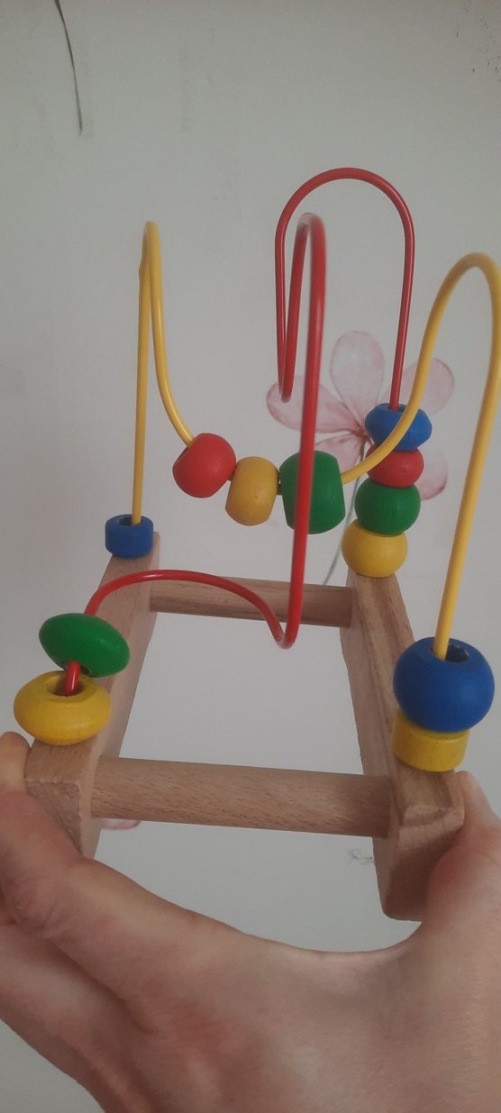 Renkli Ahşap Eğitici Oyuncak - Görsel 2