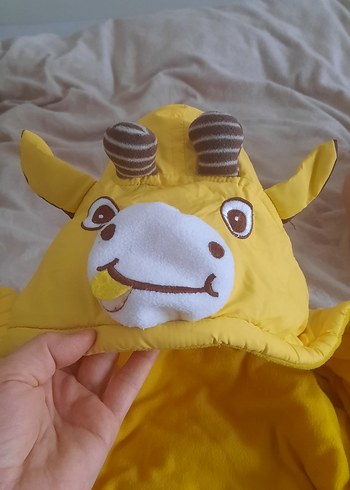 Kapüşonlu Sarı Erkek Çocuk takım - Görsel 6