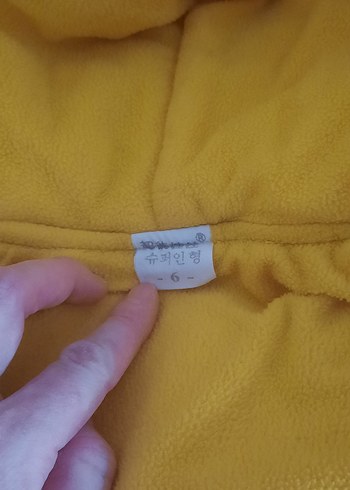 Kapüşonlu Sarı Erkek Çocuk takım - Görsel 5