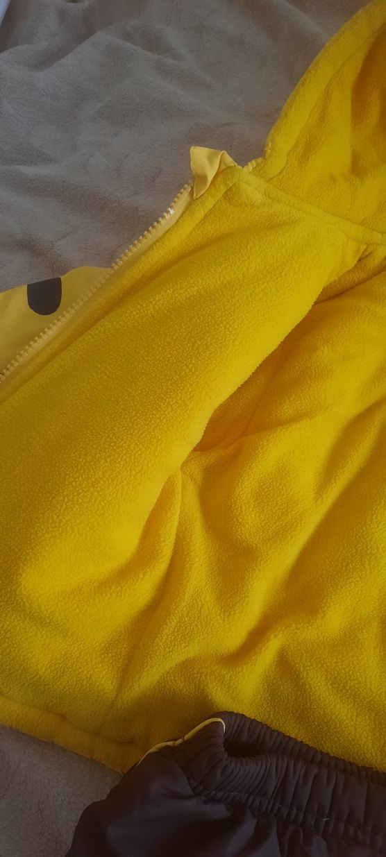Kapüşonlu Sarı Erkek Çocuk takım - Görsel 4