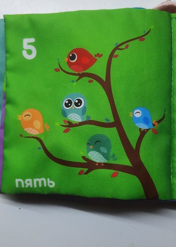 Amarobaby Renkli Eğitici Bebek Kitabı - Görsel 6