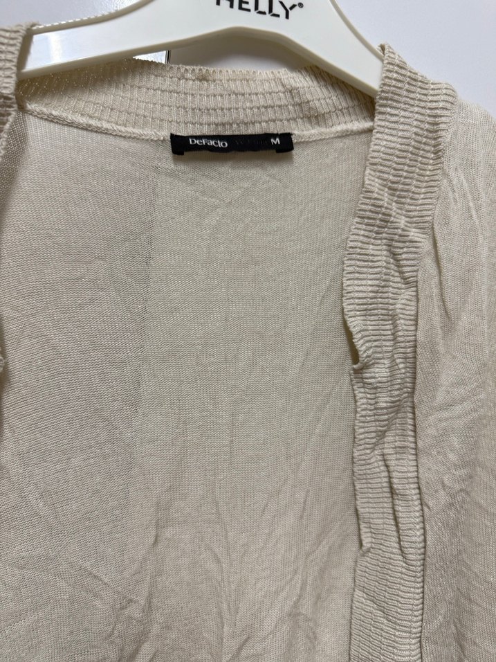 Bej Kadın Triko Hırka - Görsel 2