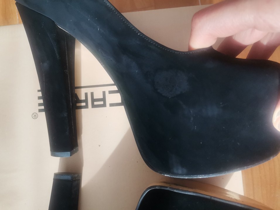 Süet Platform Ayakkabı - Görsel 5