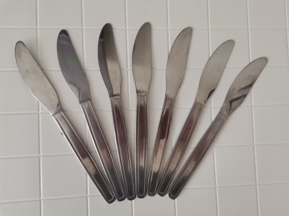 7 Adet Çelik Kahvaltı Bıçağı - Görsel 5