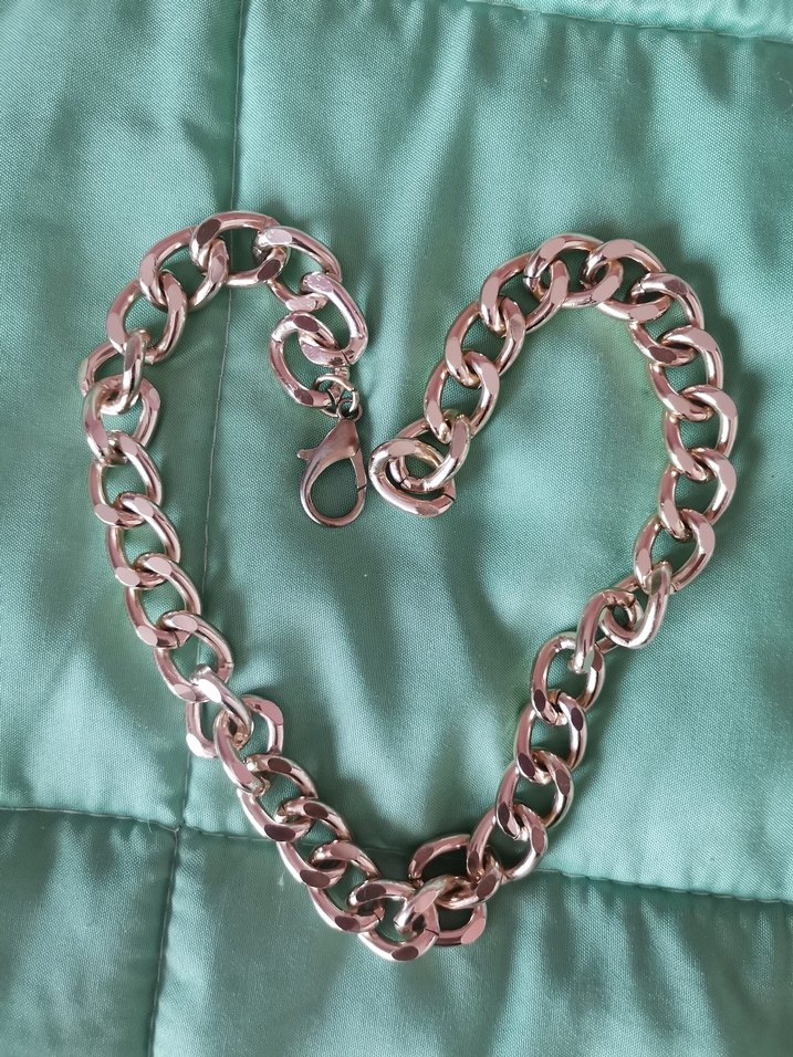 Kalın Zincir Kolye - Görsel 2