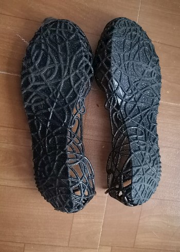 Plastik Kendinden Simli Deniz Ayakkabısı - Görsel 2