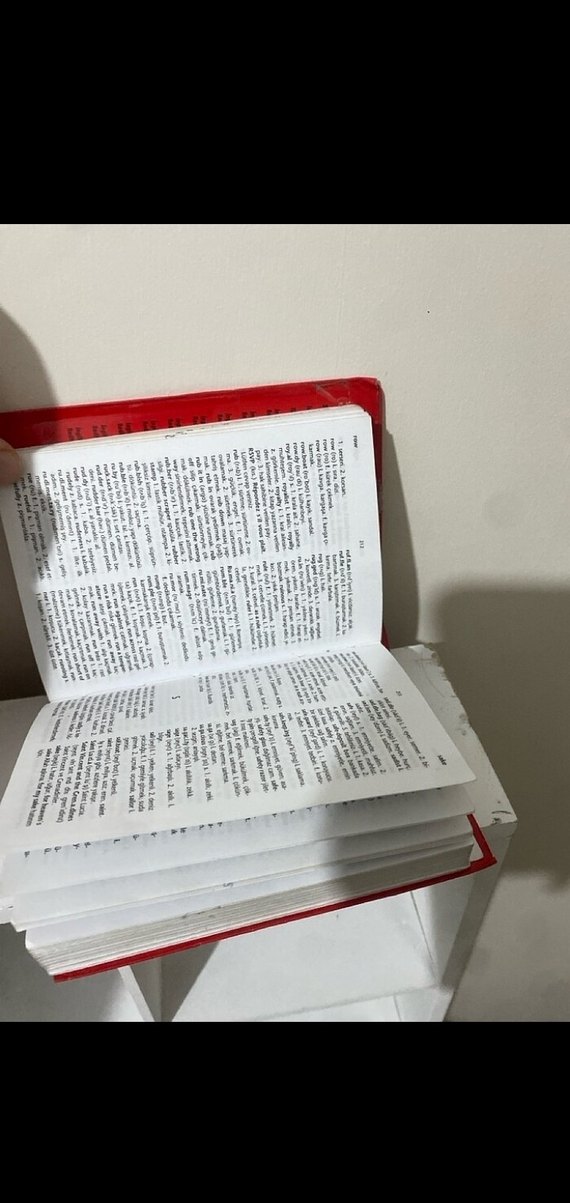 Redhouse Mini Sözlüğü İngilizce sözlük - Görsel 5