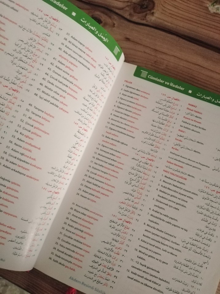 Akdem Arapça-Türkçe Resimli Sözlük - Görsel 5