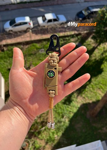 Paracord Çanta Askılı Anahtarlık - Görsel 2