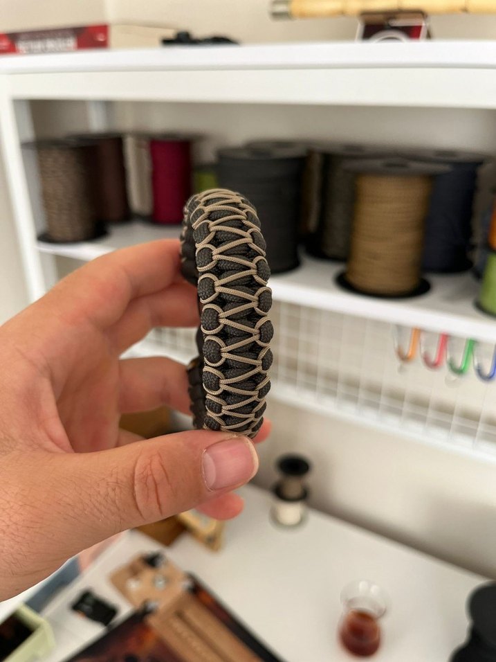 Özel işlemeli Paracord Bileklik - Görsel 3