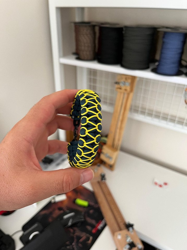 Özel işlemeli Paracord Bileklik - Görsel 4