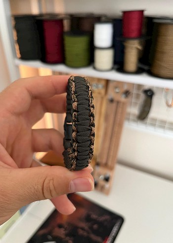 Kamuflaj İnce Paracord Bileklik - Görsel 3