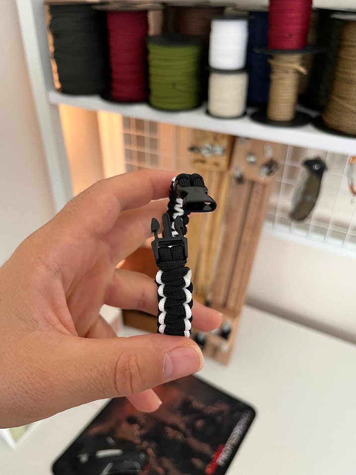 BEŞİKTAŞ Paracord Bileklik - Görsel 3