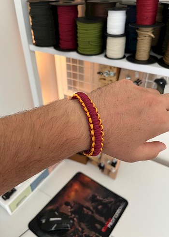 Galatasaray Paracord Bileklik - Görsel 3