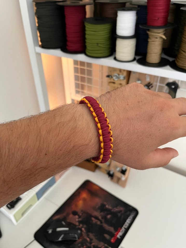 Galatasaray Paracord Bileklik - Görsel 3