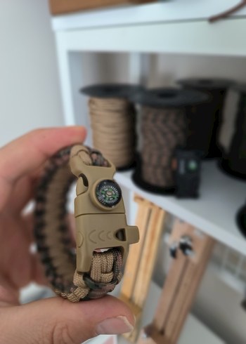 Kamuflaj Desenli Paracord Bileklik - Görsel 3