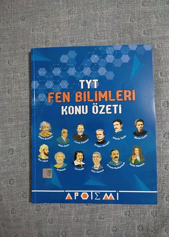 Apotemi TYT Fen Bilimleri Konu Özeti Kitabı