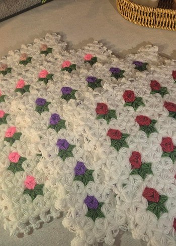 Lale desenli banyo lifi. - Görsel 3