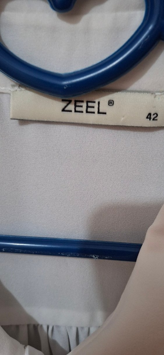 Beyaz Fırfırlı Uzun Kollu Kadın Gömlek - Görsel 2