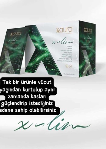 Xaura X-lim yağ yakımını hızlandırır