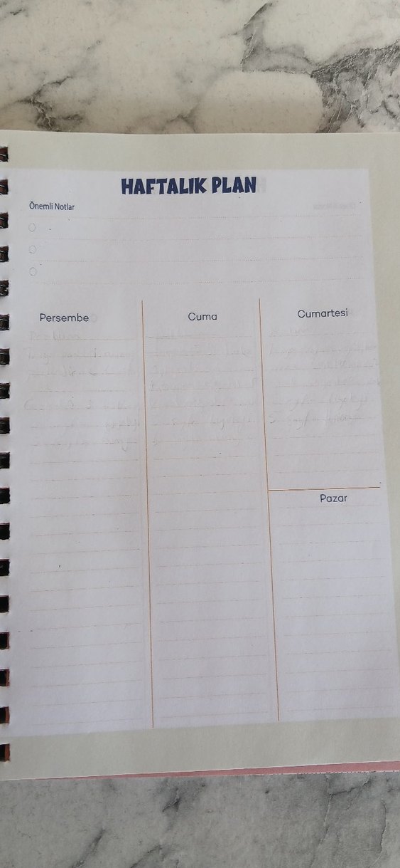 Ajanda Palanlayıcı Defter - Görsel 4