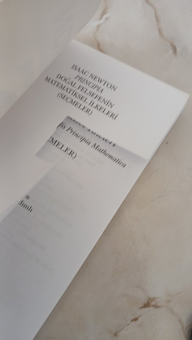 Newton - Principia - Görsel 2