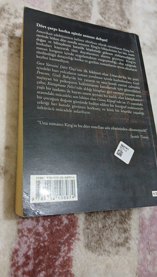 Stephen King - Gece Yarısını Dört Geçe - Görsel 4