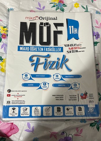 Mikro Öğreten Fasiküller Fizik 11. Sınıf