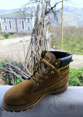 Sarı Süet CAT erkek Botları (41) - Görsel 2