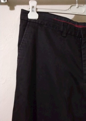 Siyah Kemerli Erkek Ofis Pantolonu - Görsel 2