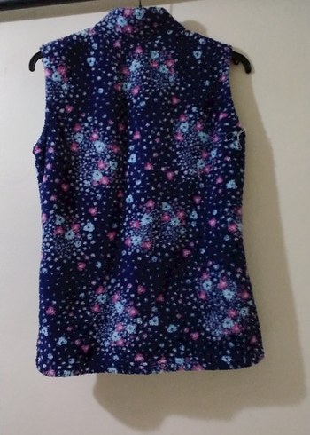 Kız Çocuk Çok Renkli Düğmeli Yelek - Görsel 2