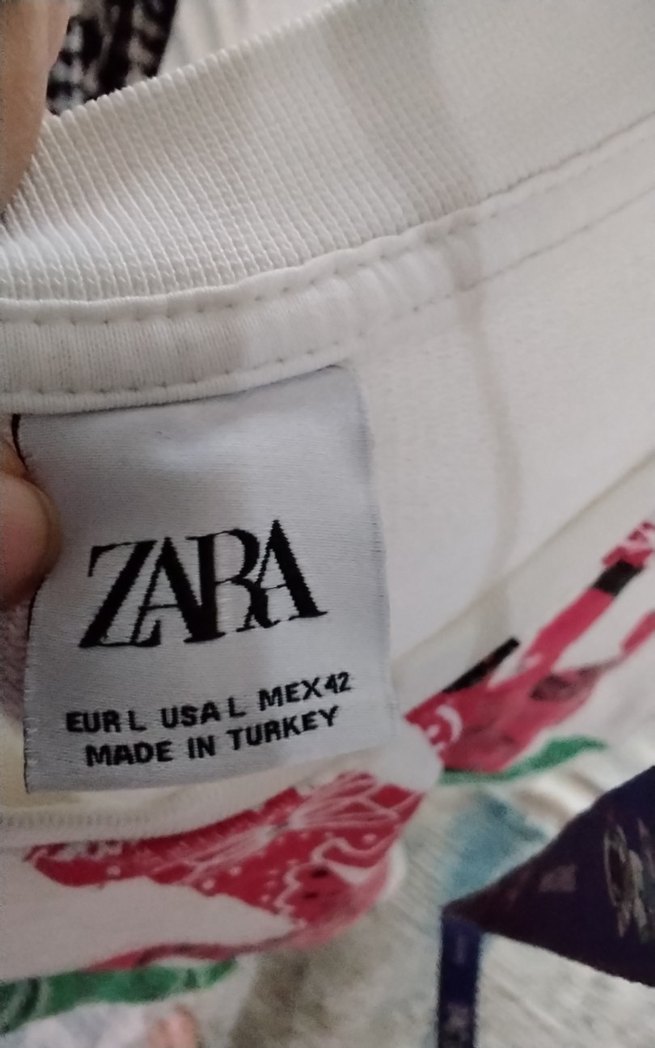 Renkli Bağlama Desenli Kadın Sweatshirt - Görsel 3