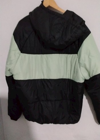 Fermuarlı Siyah Spor Erkek Mont - Görsel 2