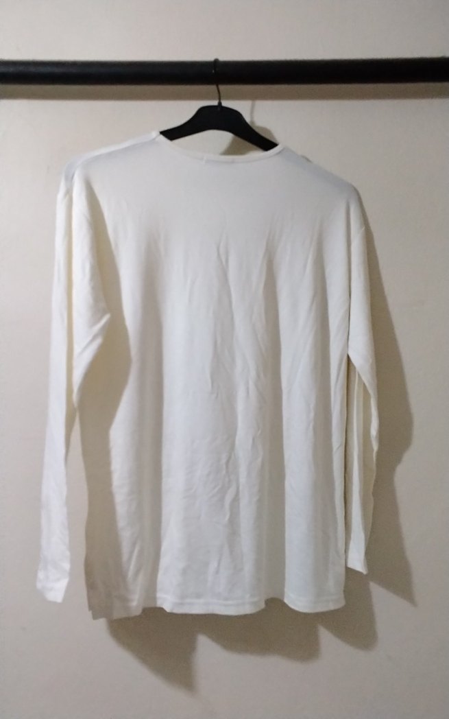 Boncuk İşlemeli Beyaz Pamuklu Kadın Bluz - Görsel 3