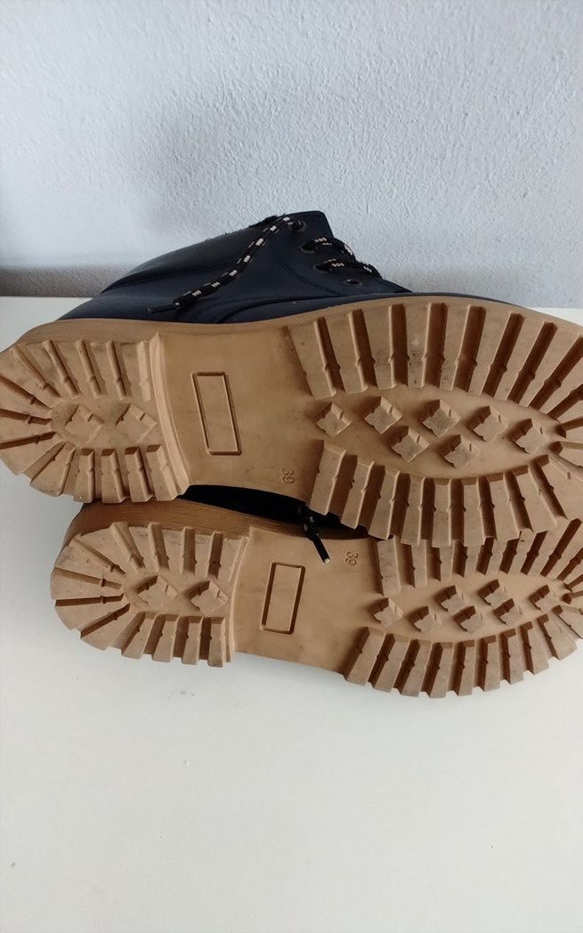 Erkek Koyu Mavi Bağcıklı Bot - Görsel 3