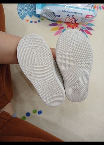 Beyaz  Bebek İlk Adım Ayakkabısı - Görsel 2